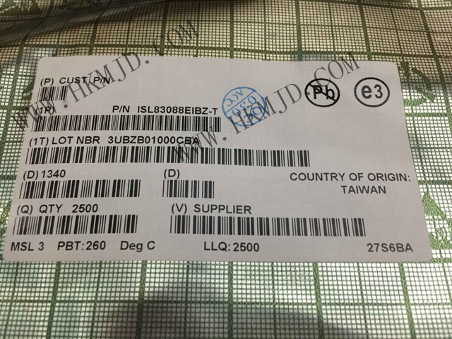供應半，收發(fā)器 ISL83088E ISL83088EIBZ RS-422/RS-485 接口 IC