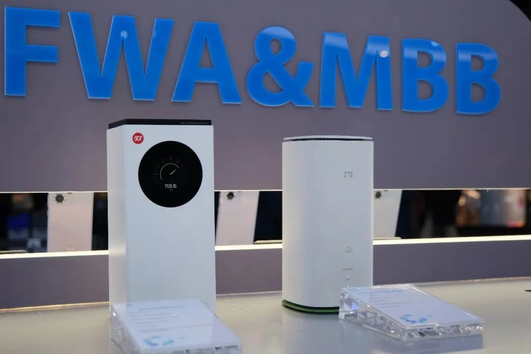 中興推出第五代 5G FWA 新品：支持 Wi-Fi 7，峰值速率高達(dá) 21Gbps