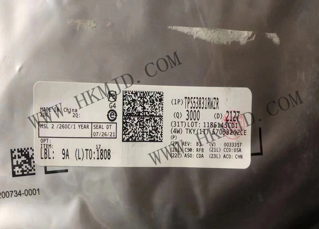 【分銷(xiāo)電源管理IC】高電流PMIC TPS53831RWZR 用于 DDR5 服務(wù)器 DIMM