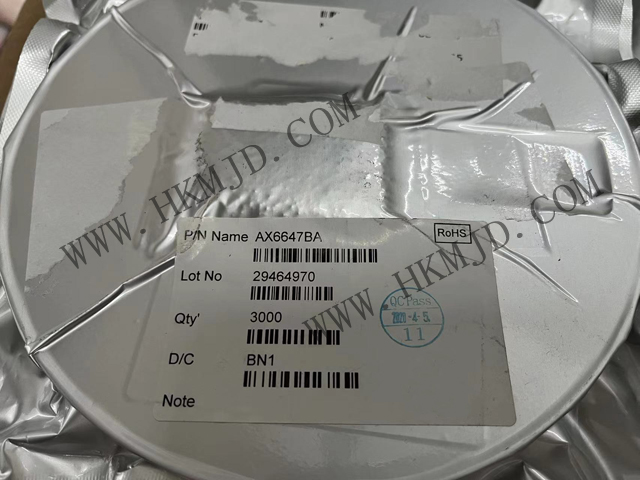 原裝現(xiàn)貨出售 AX6647BA 低壓差線性穩(wěn)壓器，KTS1677BEVH 負(fù)載開關(guān)