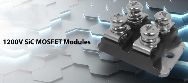 分銷分立半導體模塊：汽車級SiC MOSFET Modules、SiC肖特基二極管模塊