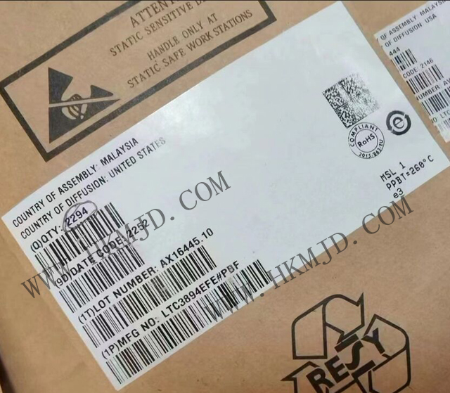 [供應(yīng)，回收] LTC3894EFE (ADI) 150V 高效降壓型穩(wěn)壓器