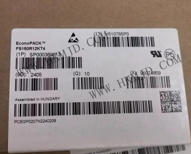 英飛凌第四代 FS150R12KT4 EconoPACK?3 1200 V、150 A sixpack IGBT 模塊