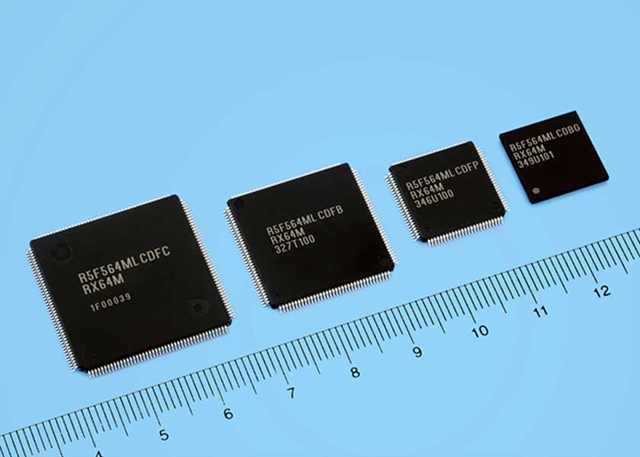 面向物聯(lián)網應用！R5F564MLCDBG MCU集成4MB閃存和552KB SRAM