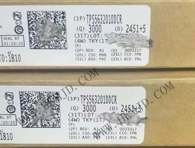 [供應] 原裝芯片 TPS563201DDCR (TI) 3A、同步降壓轉(zhuǎn)換器