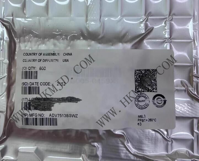 供應(yīng) ADI ADV7513BSWZ 165 MHz 高性能 HDMI 發(fā)射器