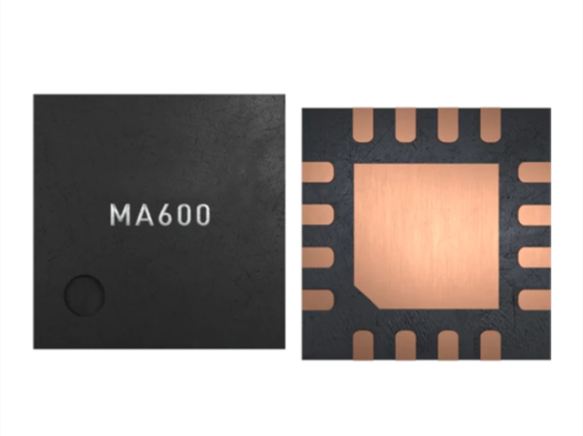 （MPS）MA600GQE傳感器介紹：INL<0.6° (<0.1°)、高精度磁性角度傳感器